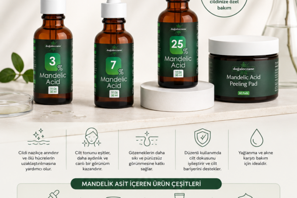 Mandelik Asit İçeren Ürünler